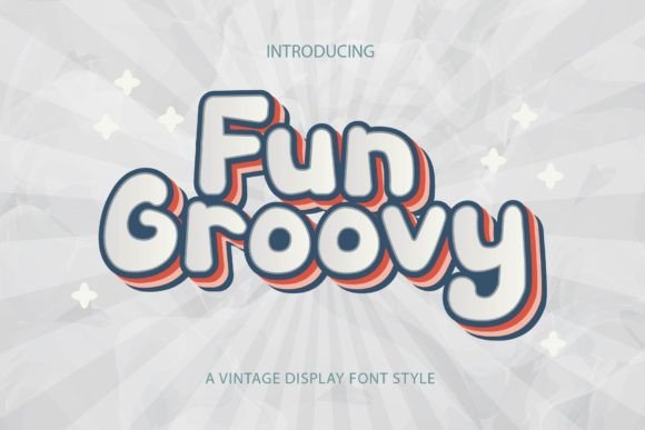 Discover Fun Groovy: A Typeface for Creative Retro Flair