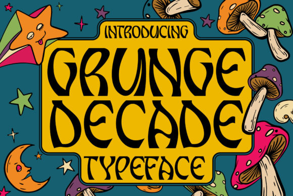 Grunge Decade: A Display Font with Authentic Edge