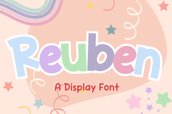 Reuben: A Playful Display Font for Authentic Design Projects