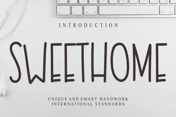 Sweethome: A Beautiful Display Font for Elegant Designs