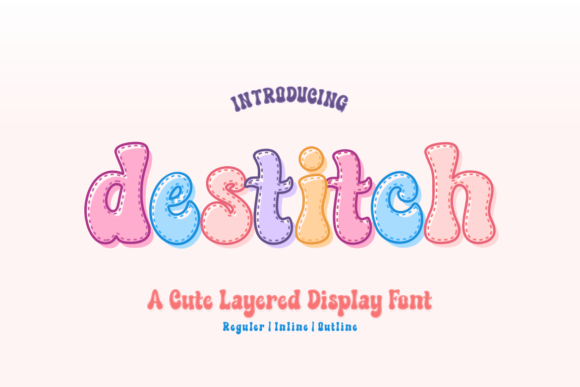 Why the Destitch Font Brings Playful Charm to Your Designs
